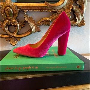 Not just a pump! Ogden 💗🧞‍♀️💗Magenta velvet 8.5